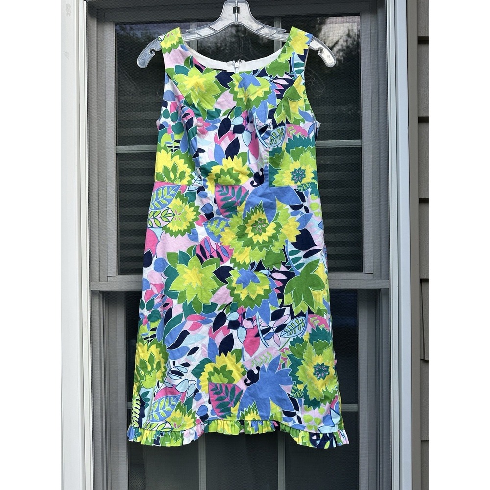Talbots Petite Multicolored Sleeveless Dress Size 2P